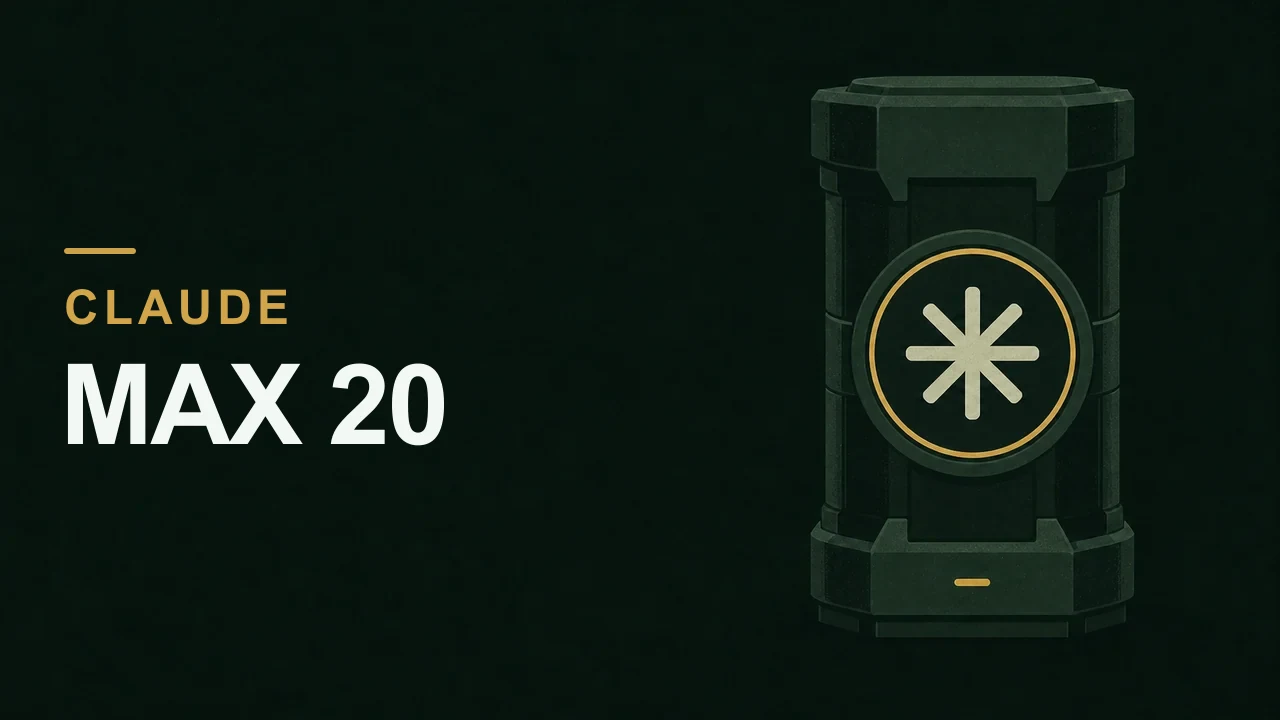 Claude MAX20 - Cookie