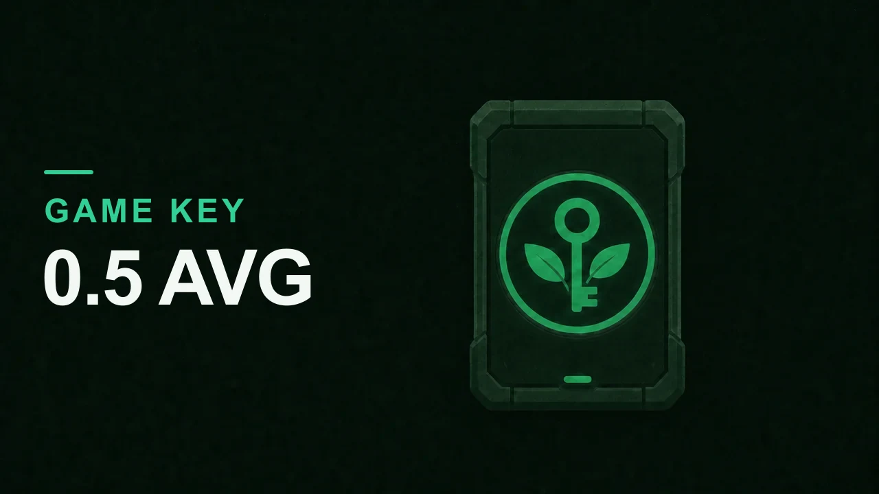 Game Key | For Resale | 0.5 AVG