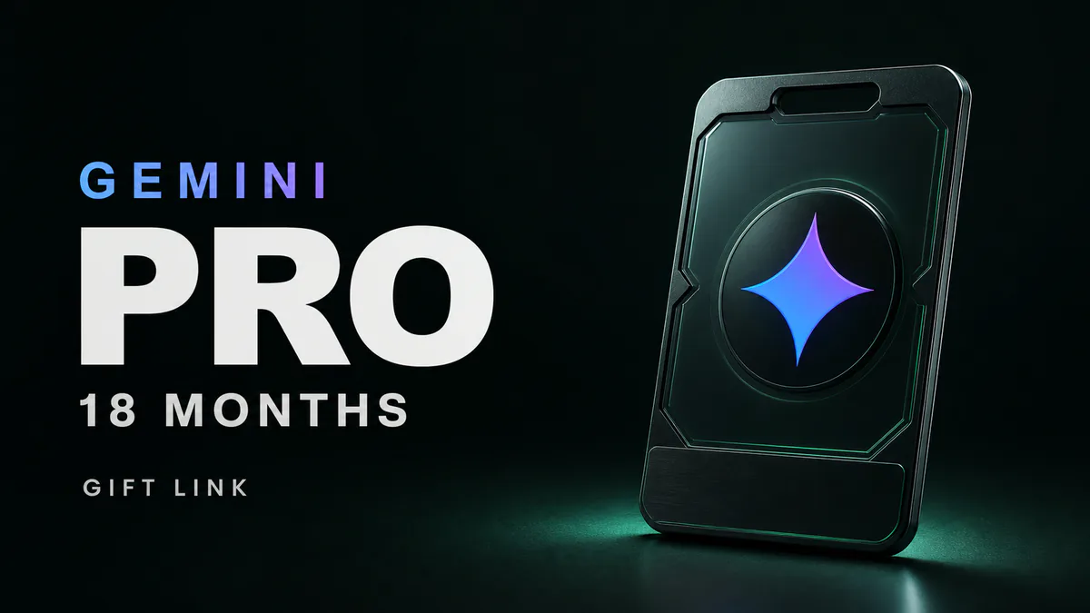 Gemini Pro — 18 Months Gift Link